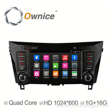 Ownice quad core Android 4.4 auto radio for Nissan X-Trial 2014-2015 built in wifi BT RDS